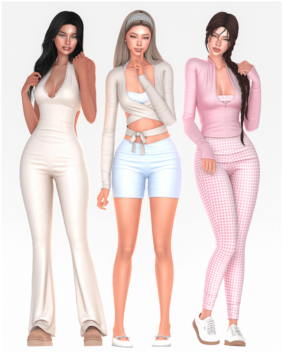 Скриншот мода Сет для спорта Comfy Stretch Set